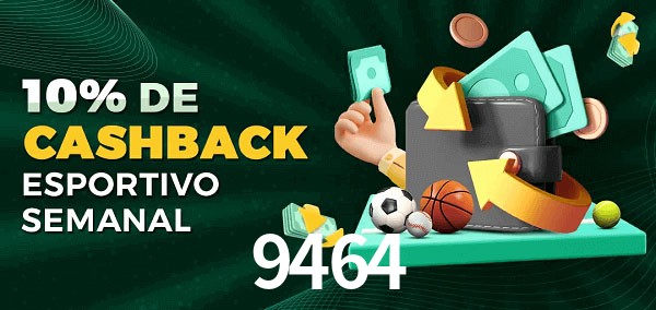 10% de bônus de cashback na 9464